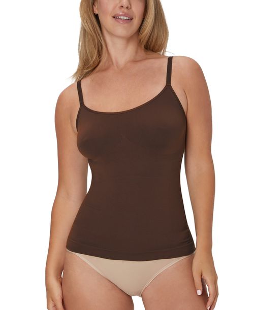 Women's Everyday Seamless Shapewear Camisole Shapewear DMS833 - Just Brown