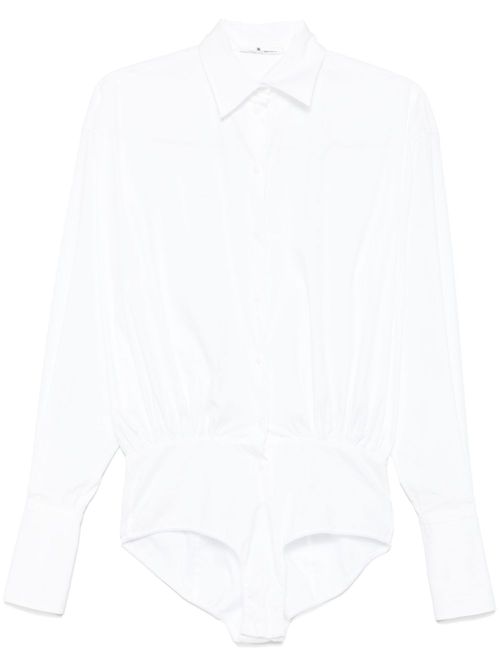 Shirt bodysuit - White