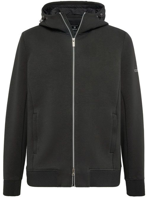 Layered hoodie - Black