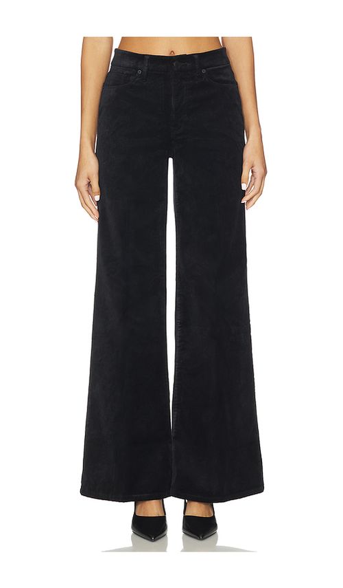 Good American Velvet Good Waist Palazzo Pants in Black. - 8 also , 00, 10, 14, 16, 18, 2, 20, 22, 24