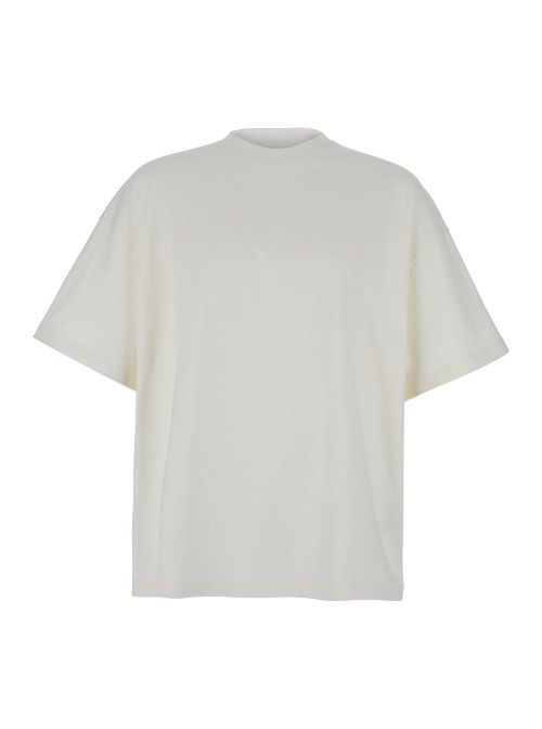 Cotton Crewneck T-Shirt — White