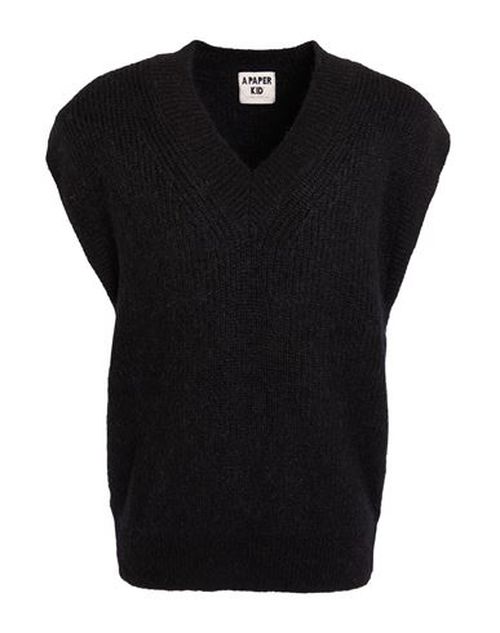 Man Sweater Black Size M Polyacrylic, Mohair wool, Polyamide