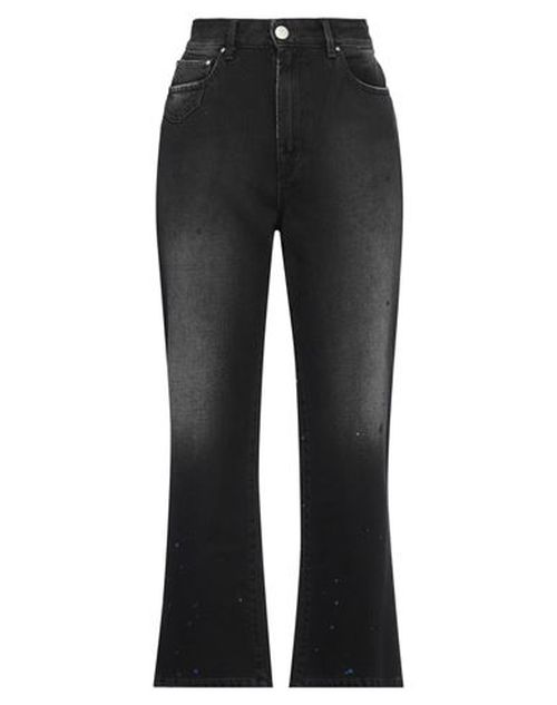Woman Jeans Black Size 27 Cotton