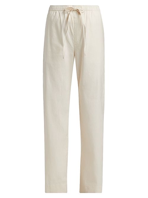 Women's Logan Linen Beach Pants - Ivory