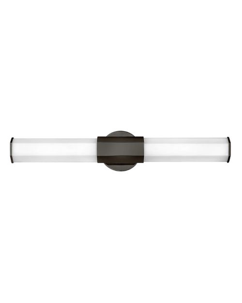 Black Oxide LED Bath from the Facet Collection
