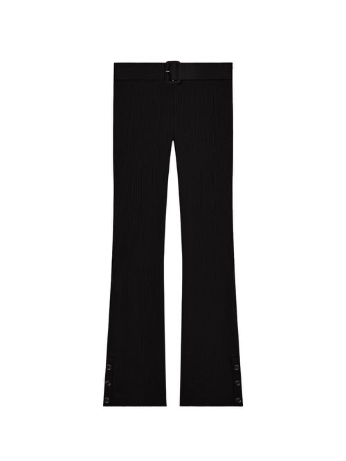 Ribbed Knitted Trousers