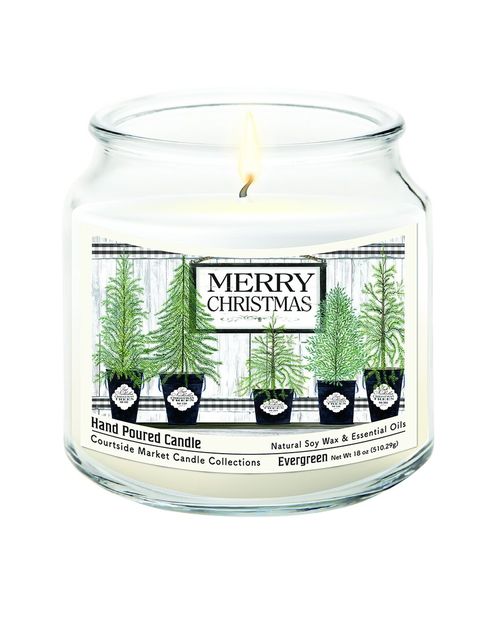 Merry Christmas Candle