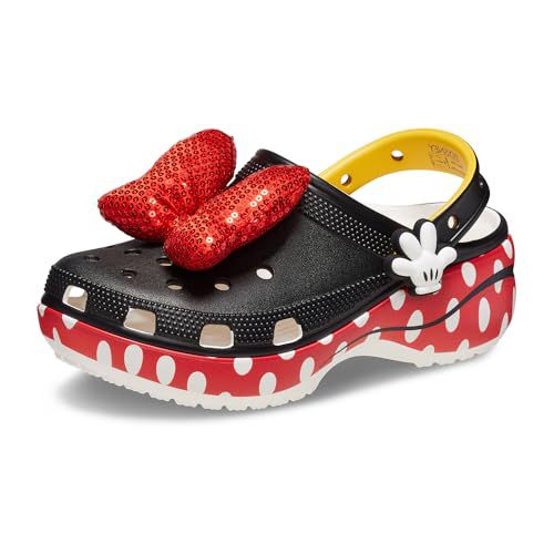 Crocs Women's Disney Minnie Mouse Classic Platform Clogs
