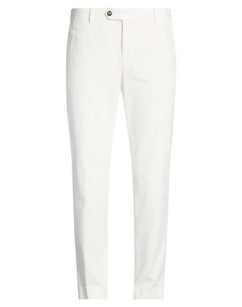 Man Pants White Size 38 Cotton