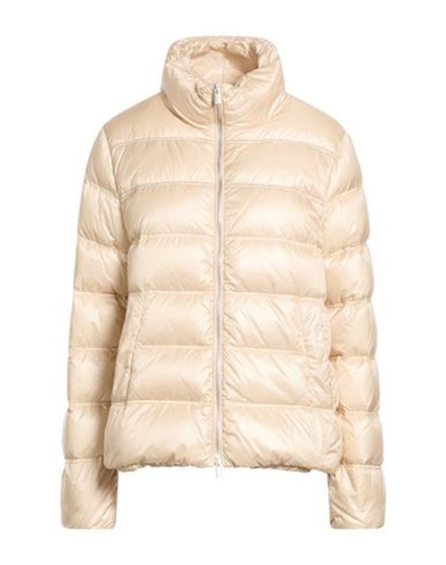 Woman Puffer Beige Size 6 Nylon