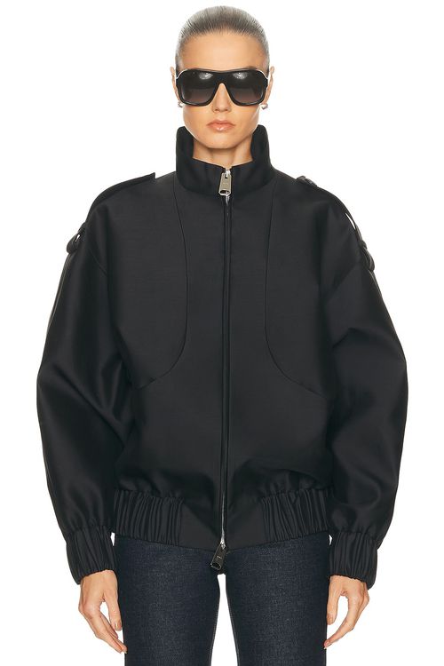 KHAITE Sigi Jacket in Black