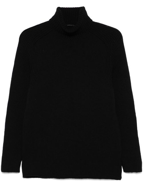 Virgin wool sweater - Black