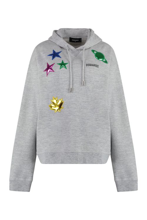 Logo Cotton Hoodie