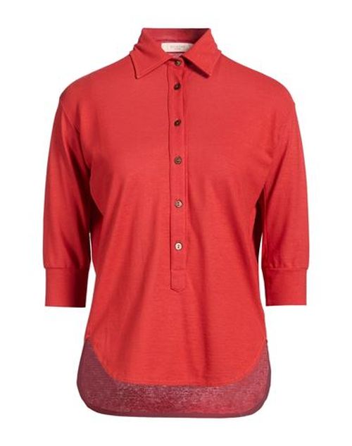 By Slowear Woman Top Rust Size 2 Cotton