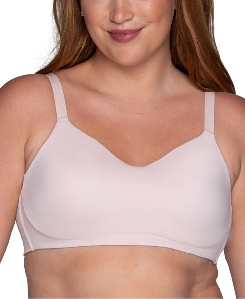 Women's Beauty Back Simple Sizing Wireless Bra 72118 - Sheer Quartz