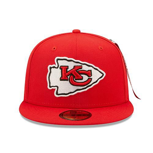 Men's Red Kansas City Chiefs Alpha 59FIFTY Fitted Hat