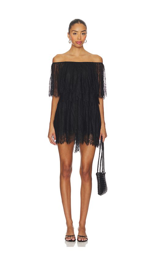 Katie May Noir Dress in Black. XL. Also in XS, S