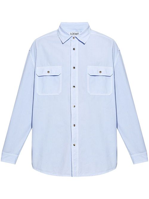 Cotton shirt - Blue