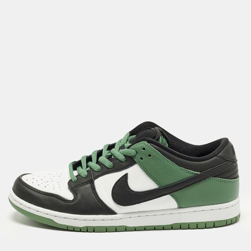 Nike SB Dunk Low 45 Tricolor Leather Lace Up Sneaker