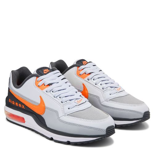 Men's Air Max Ltd 3 Sneakers (Grey/Orange/Black)