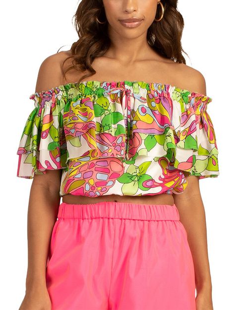 Solange Silk Top
