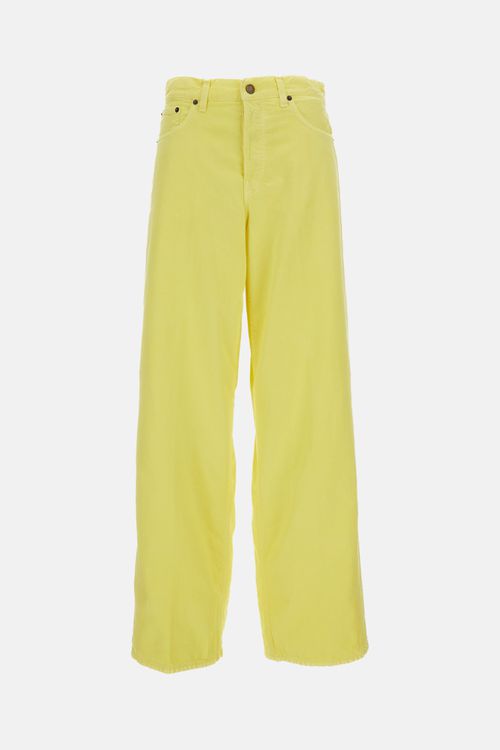 Yellow Loose-fit Jeans