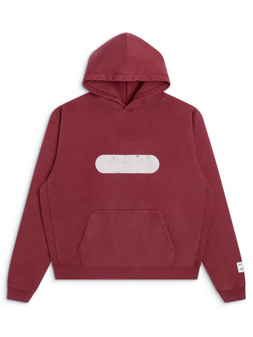 Gallery Dept Gym Logo Hoodie in Maroon - Maroon