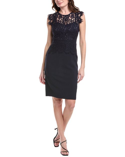 Vince Camuto Lace Peplum Sheath Dress