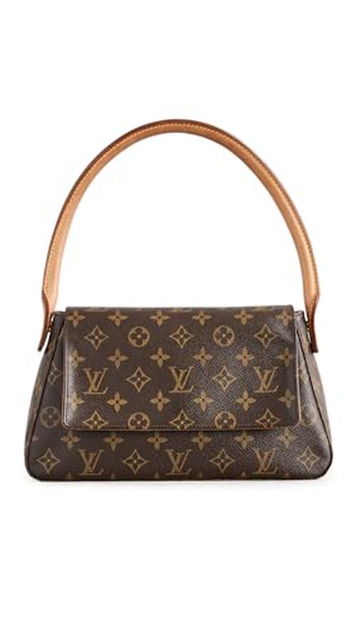 Louis Vuitton Women's Pre-Loved Louis Vuitton Monogram Looping PM Shoulder Bag, Brown, One Size