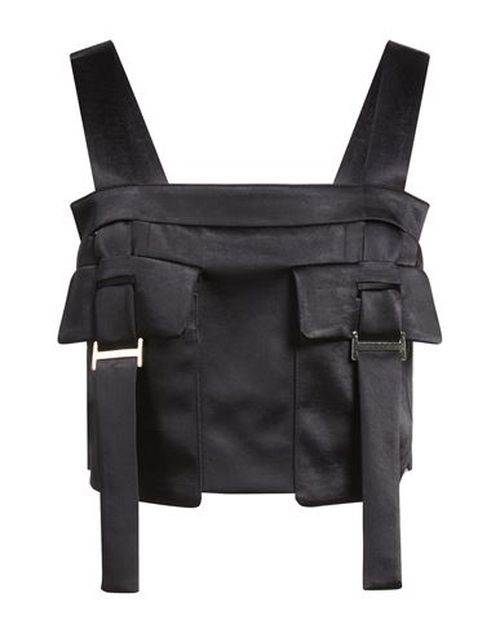 Woman Top Black Size 6 Polyamide