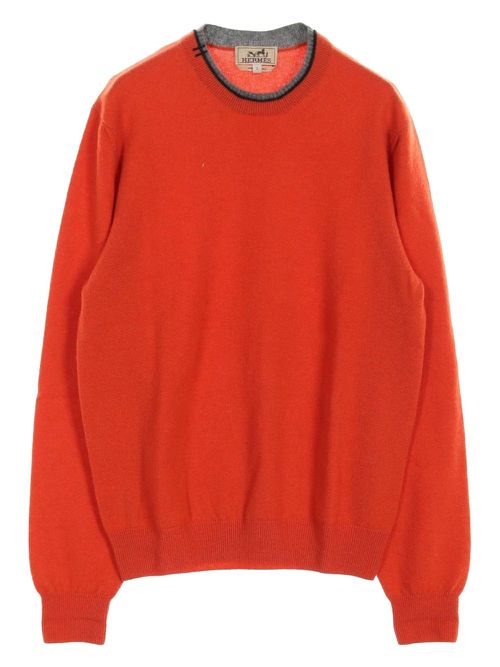 2010s cashmere sweater - Orange
