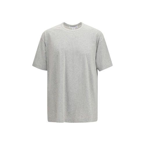 Oversized Cotton Crewneck T-Shirt — Gray