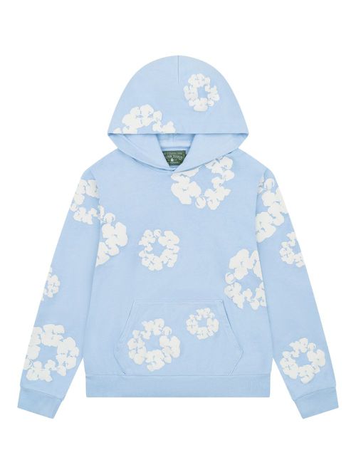 Denim Tears The Cotton Wreath hoodie - Blue