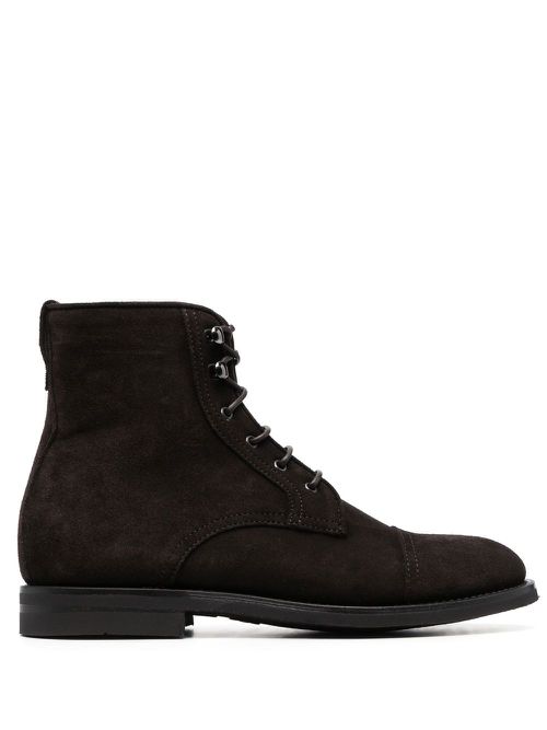 Paola lace-up boots - Brown
