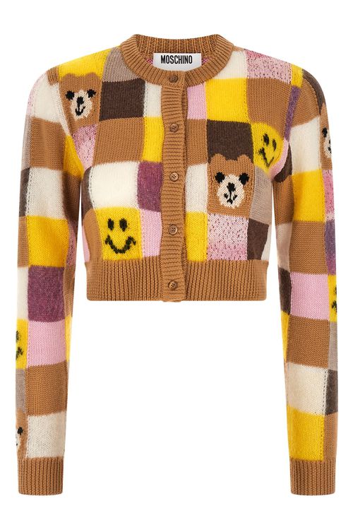 'Smiley E 'Teddy Bear' Cardigan