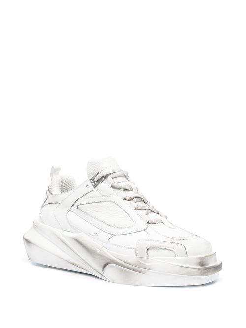 Chunky low-top sneakers - White