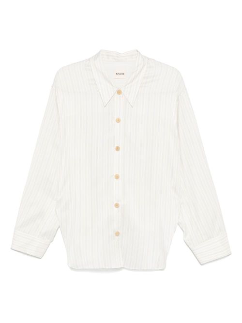 KHAITE Herschel shirt - White