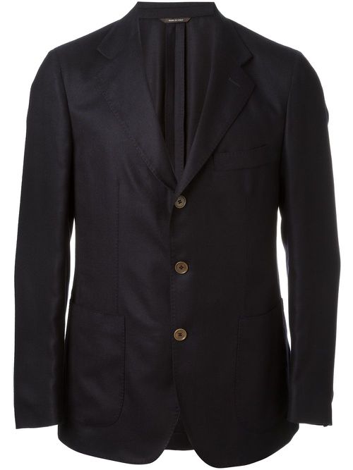 Three button blazer - Blue