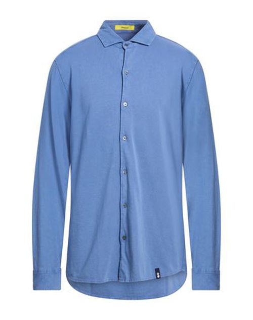 Man Shirt Pastel blue Size M Cotton