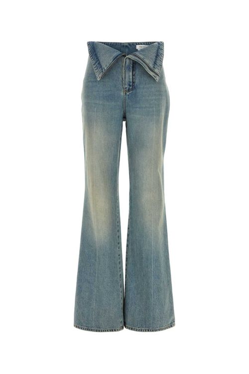 Light-Wash Denim Jeans — Blue