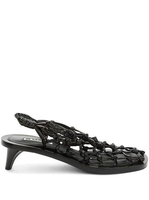 Woven pumps - Black