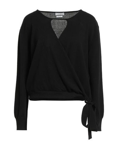 Woman Wrap cardigans Black Size 6 Wool, Cashmere