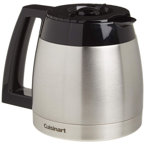 Cuisinart DCG600RC 10Cup Replacement Thermal Carafe with Lid  Compatible with Cuisinart Coffeemakers  Stainless Steel