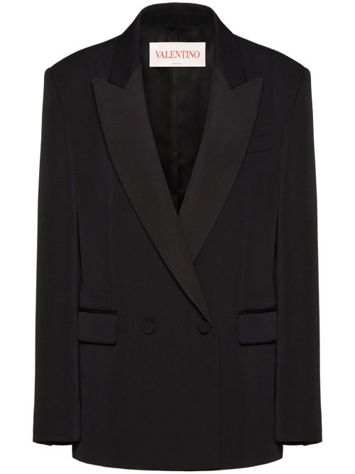 Double-breasted blazer - Black