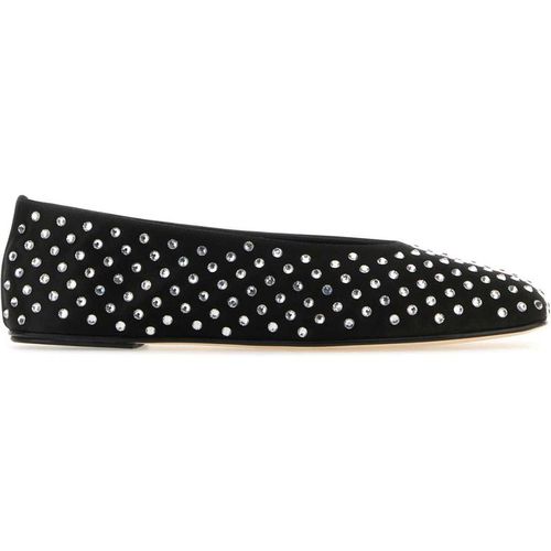 Magda Butrym Black Satin Ballerina