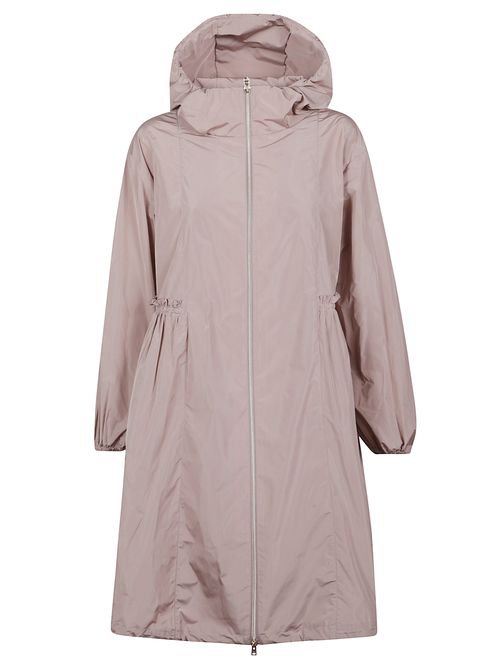 Hooded Zip-Up Parka Coat