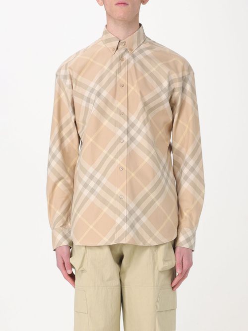 Shirt Men color Beige