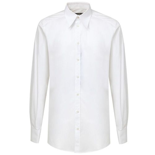 Cotton Dress Shirt — White