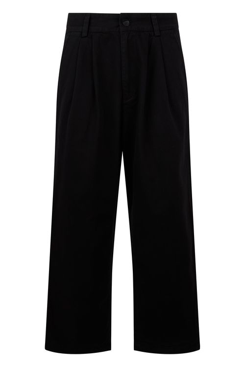 Loose Cotton Trousers with Modern Design