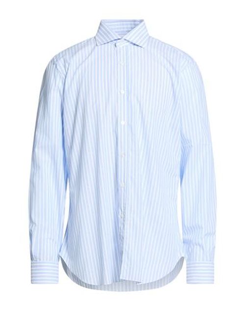 Man Shirt Light blue Size 17 ½ Cotton, Linen